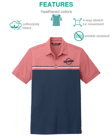Sunset Blocked Polo by TravisMathew®