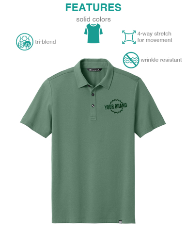 Glenview Solid Polo by TravisMathew®
