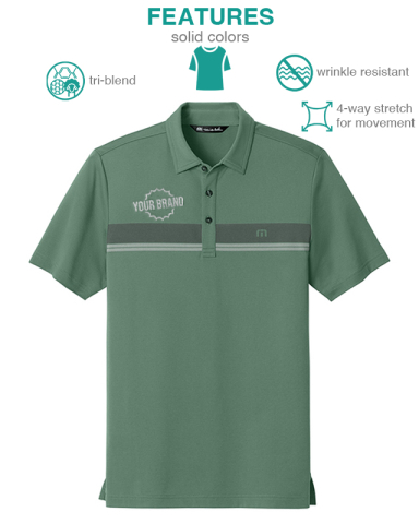 Glenview Stripe Polo by TravisMathew®