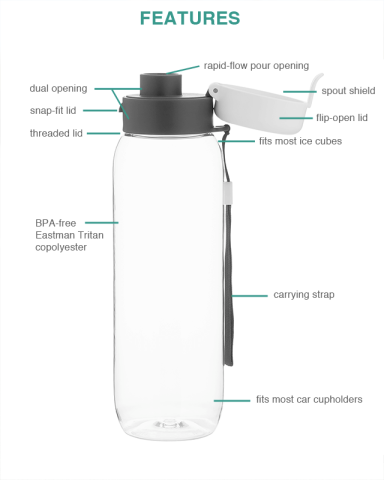 27 oz. Vertex by h2go®
