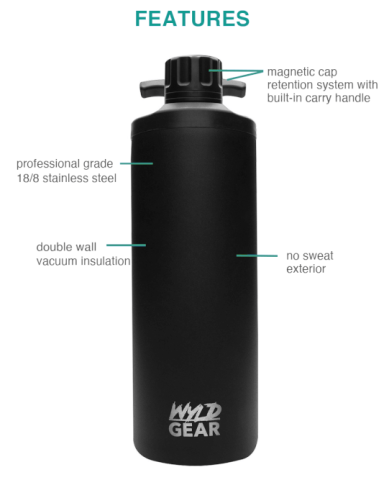18 oz. Mag Bottle by Wyld Gear