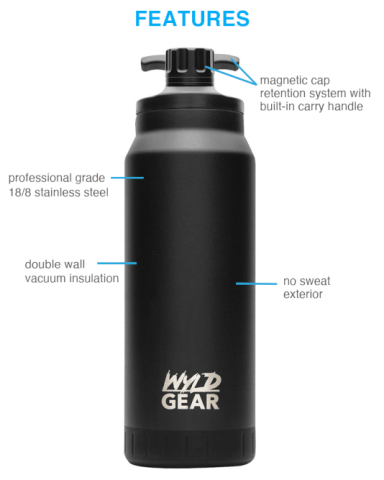 44 oz. Mag Bottle by Wyld Gear