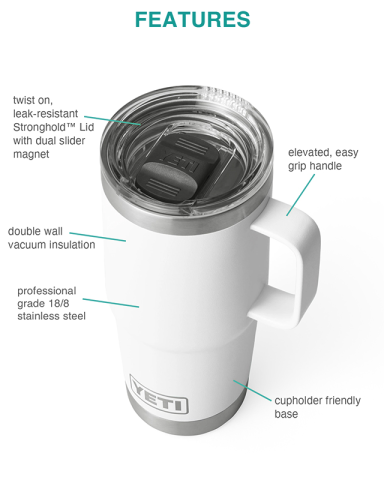 20 oz. Travel Mug with Stronghold Lid by YETI®