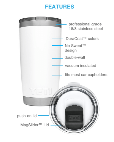 20 oz. Rambler Tumbler by YETI®