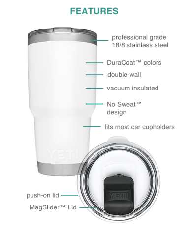 30 oz. Rambler Tumbler by YETI®