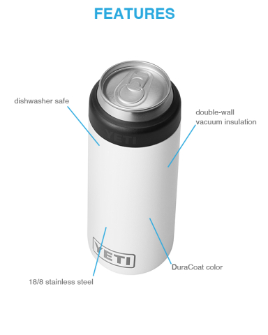 12 oz. Rambler® Colster® Slim Can Cooler by YETI®