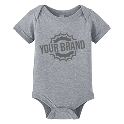 Infant Jersey Short Sleeve One Piece by BELLA+CANVAS®