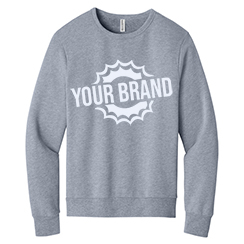 Unisex Sponge Fleece Classic Crewneck Sweatshirt by BELLA+CANVAS®