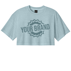 Women’s Heavyweight Garment-Dyed Cropped Tee by BELLA+CANVAS®