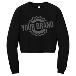 Women’s Raglan Pullover Sponge Fleece by BELLA+CANVAS®