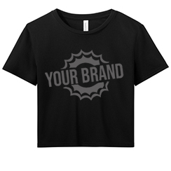 Women’s Flowy Cropped Tee by BELLA+CANVAS®