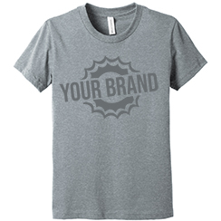Youth Heather CVC Tee by BELLA+CANVAS®