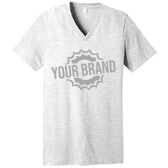 Unisex Jersey Short Sleeve V-Neck Tee by BELLA+CANVAS®