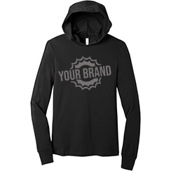 Unisex Jersey Long Sleeve Hoodie by BELLA+CANVAS®