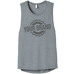 Women’s Flowy Scoop Muscle Tank by BELLA+CANVAS®