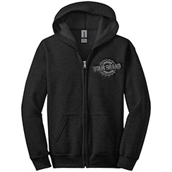 Youth Heavy Blend™ Full-Zip Hooded Sweatshirt by Gildan®