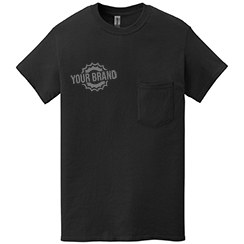 Heavy Cotton™ 100% Cotton Pocket T-Shirt by Gildan®