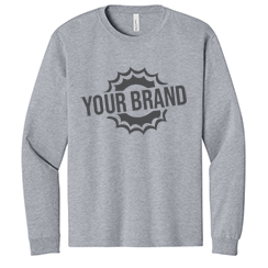6 oz. Unisex Heavyweight Long Sleeve Tee by BELLA+CANVAS®