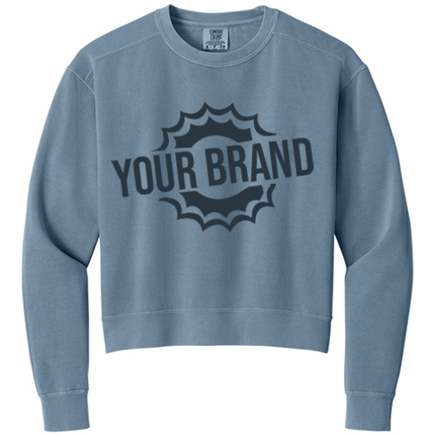 Women’s Mid-Length Crewneck Sweatshirt by Comfort Colors®