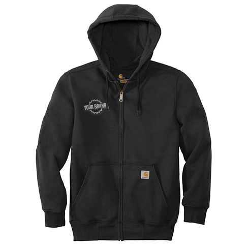 Rain Defender® Paxton Heavyweight Hooded Zip-Front Sweatshirt by Carhartt®