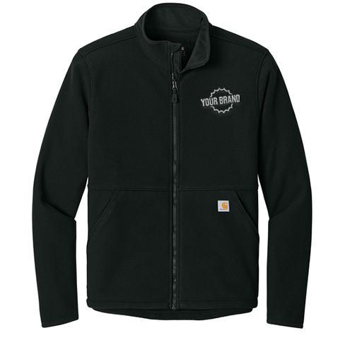 Textured Full-Zip Fleece Jacket by Carhartt®