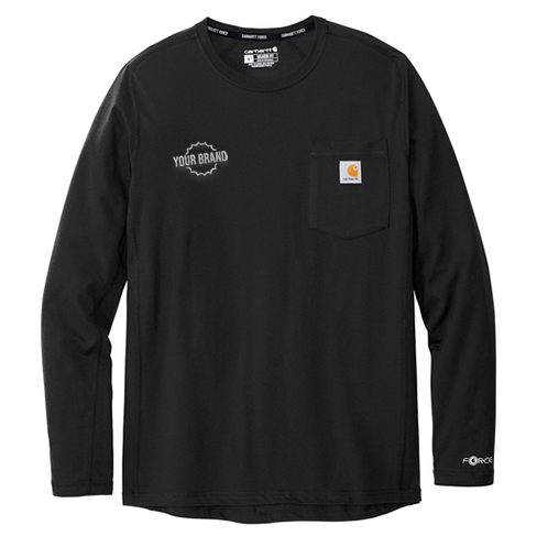 Force® Long Sleeve Pocket T-Shirt by Carhartt®