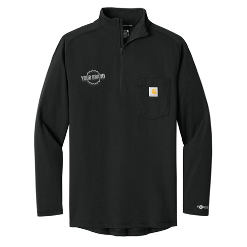 Force® 1/4-Zip Long Sleeve T-Shirt by Carhartt®