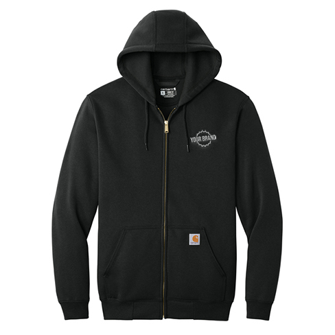 Midweight Hooded Zip-Front Sweatshirt by Carhartt®