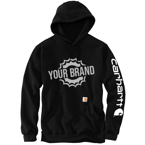 Midweight Hooded Logo Sweatshirt by Carhartt®