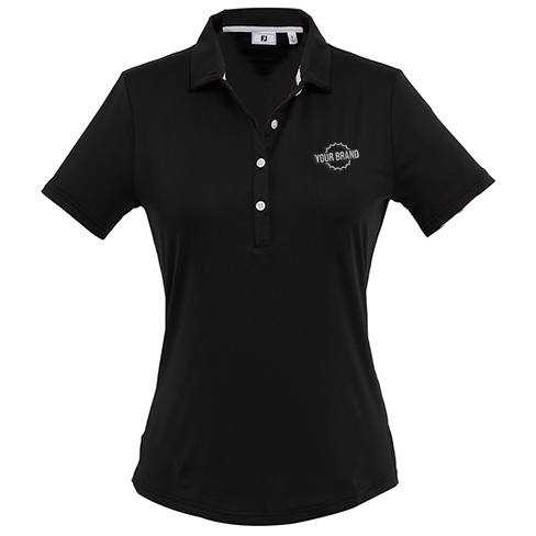 Women’s Solid Lisle Performance Golf Polo by FootJoy®