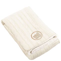 Cable Knit Sherpa Blanket by Field & Co.®