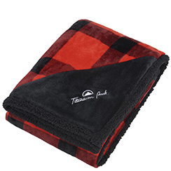 Buffalo Plaid Sherpa Blanket by Field & Co.®