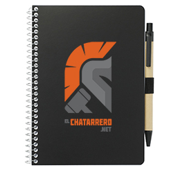 5 x 7 inch FSC® Mix Spiral Notebook with Pen
