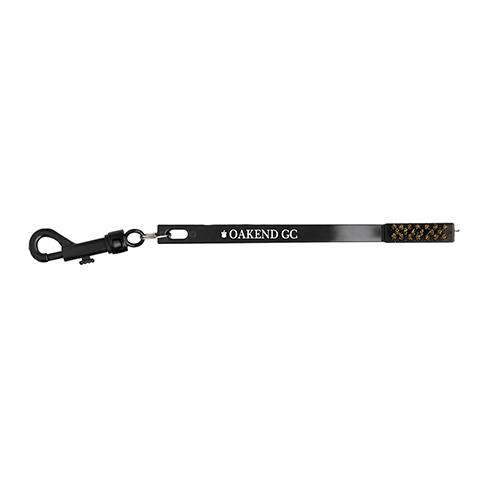 Recycled Golf Brush with Dual Bristles and Clip Attachment ﻿﻿﻿