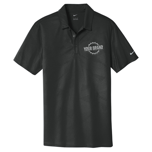 Dri-FIT™ Embossed Tri-Blade Polo by Nike®