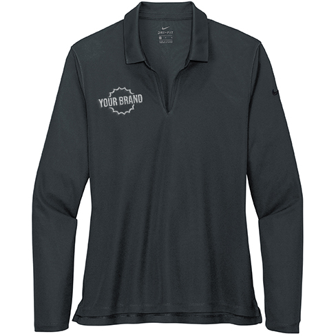 Women's Dri-FIT Micro Pique 2.0 Long Sleeve Polo by Nike®