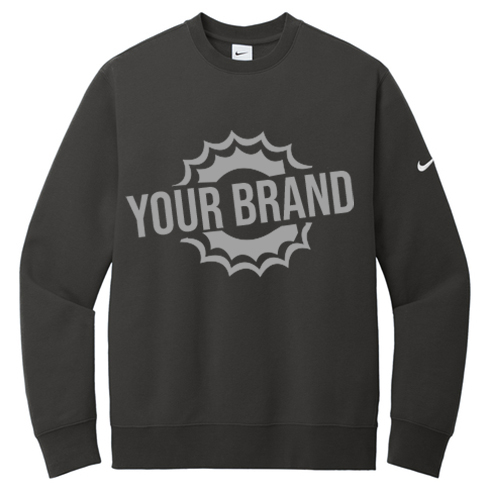 Club Fleece Sleeve Swoosh Crew Nike®