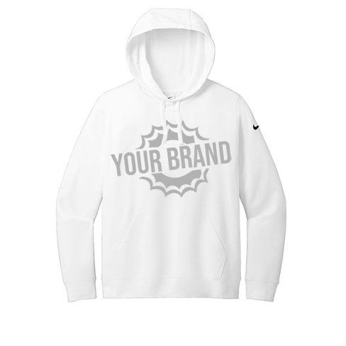 Women's Club Fleece Sleeve Swoosh Pullover Hoodie by Nike®