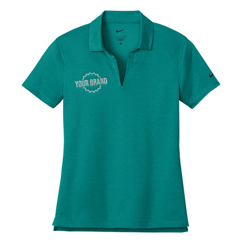 Women’s Dri-FIT Smooth Heather Polo by Nike®
