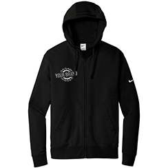 Club Fleece Sleeve Swoosh Full-Zip Hoodie by Nike