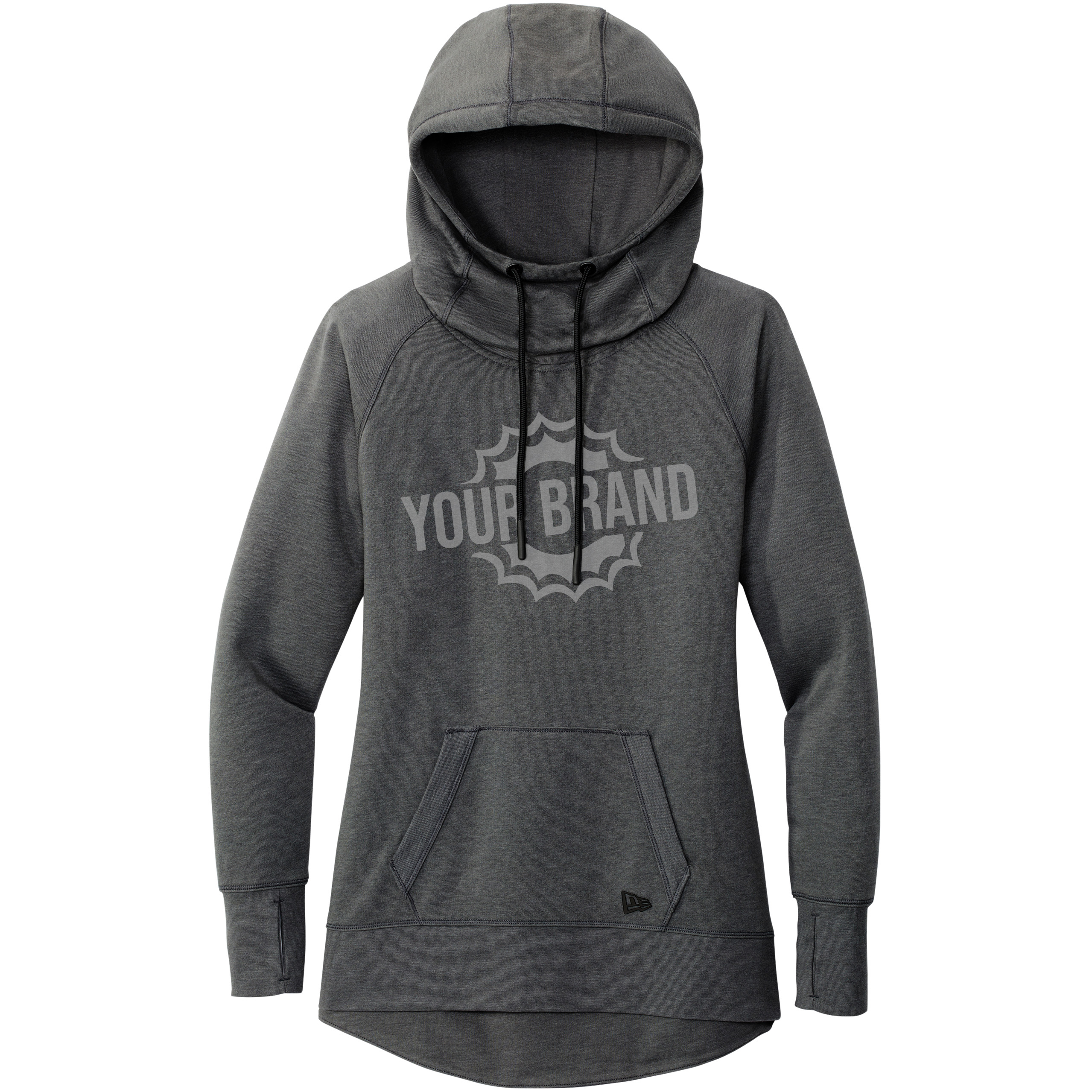 Ladies Tri-Blend Fleece Pullover Hoodie by New Era®