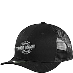 Snapback Low Profile Trucker Cap by New Era®