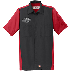 Short Sleeve Ripstop Crew Shirt by Red Kap®