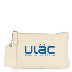 Avery Cotton Zippered Pouch