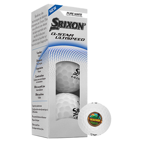 Q-STAR ULTISPEED Golf Balls (3 Pack) by Srixon®