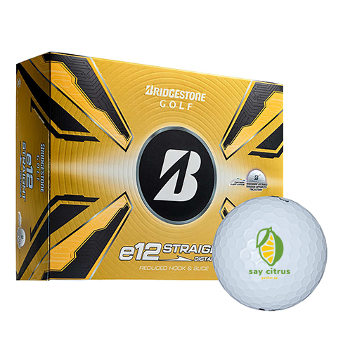 e12 Straight Golf Balls (12 Pack) by Bridgestone®