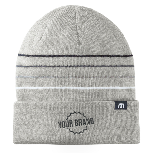 Striped Cuffed Beanie by TravisMathew®
