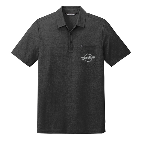 Oceanside Heather Pocket Polo by TravisMathew®